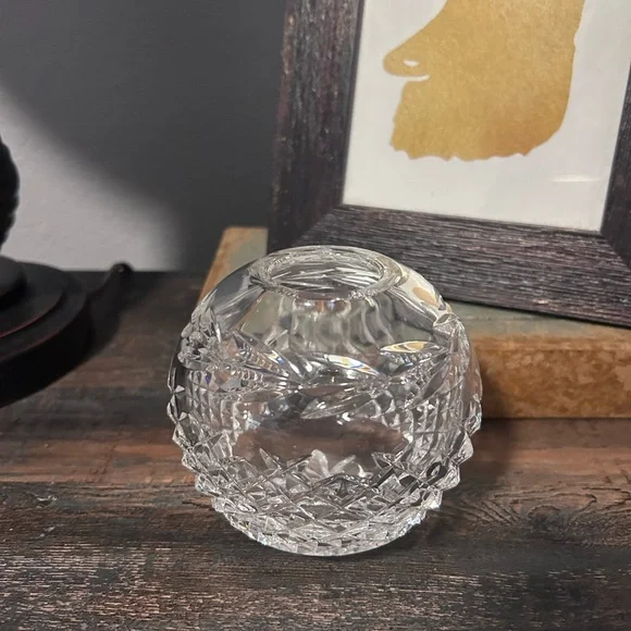 Waterford Vintage Leaded Crystal Rose Bowl - Picture 2 of 6